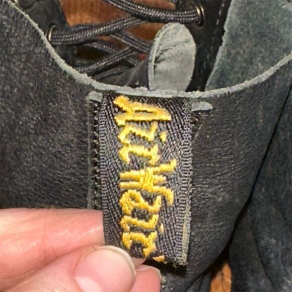 Dr. Martens 1460 Pascal Women's Black Combat Boots Size 6 - Picture 5 of 12